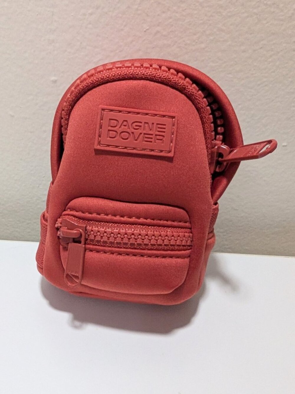 Dagne Dover Dakota Backpack Keychain In Rhubarb